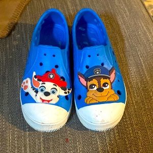 Paw Patrol Water Shoes Size 10 Toddler